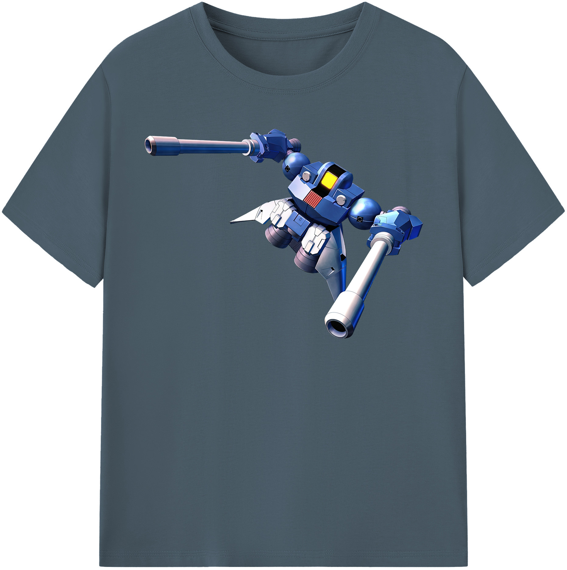 （画像用） 機動戦士ガンダム Mobile Suit Gundam 綿100％半袖Tシャツ（フロントプリント）
